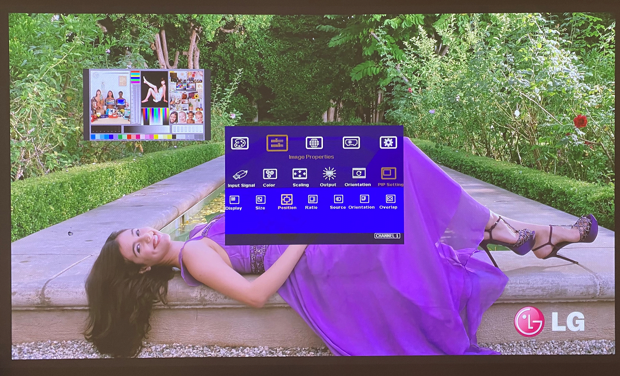 4K projector edge blending, warping controller MatrixWorks Europe
