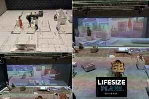 1:1 scale projection