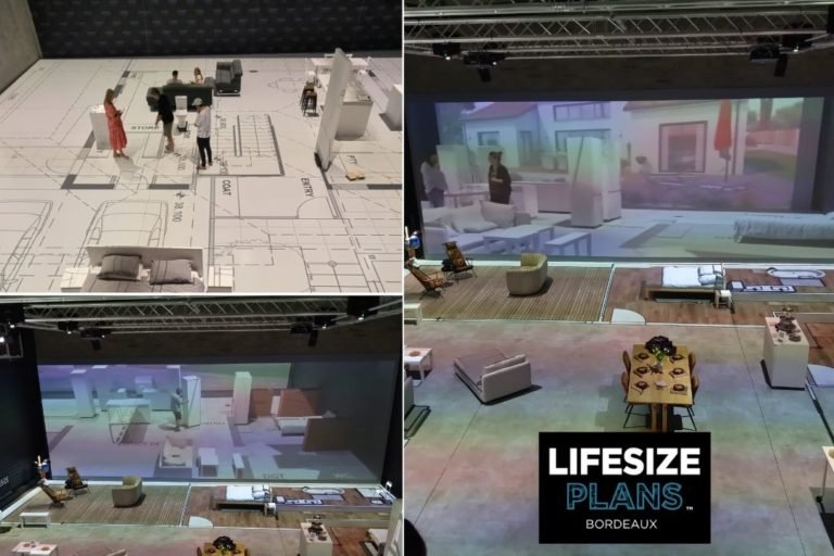 1:1 scale projection